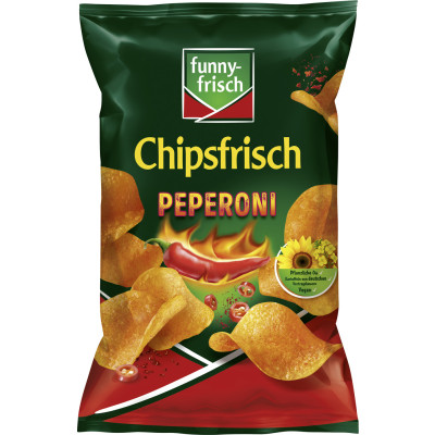 Funny-Frisch Chipsfrisch Peperoni 150G 