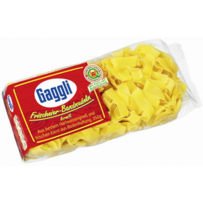 Gaggli Frischeier-Bandnudeln breit 12mm 250G 