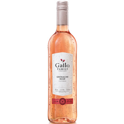 Gallo Family Grenache Rosé 0,75L - Etikett verschmutzt/beschädigt 
