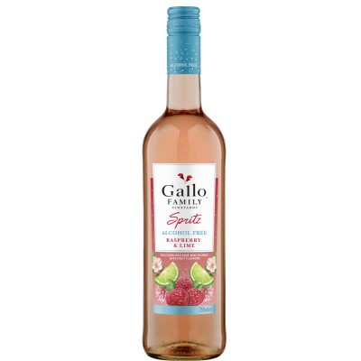 Gallo Family Spritz Raspberry & Lime alcohol free 0,75L 