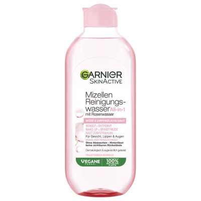 Garnier Mizellen Reinigungswasser mit Rosenwasser All-in-1 400ML 