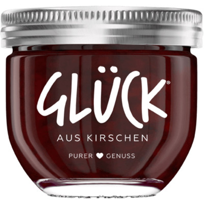 Glück Fruchtaufstrich Kirsche 230G 