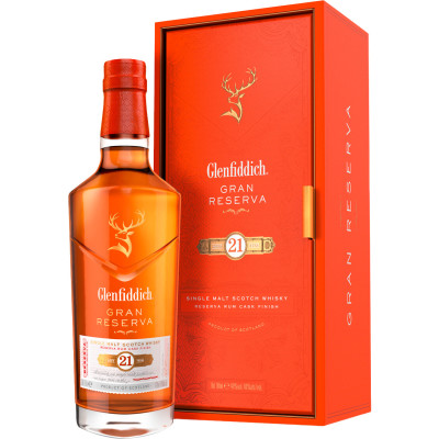 Glenfiddich Single Malt Scotch Whisky 21 Jahre 40% 0,7L 
