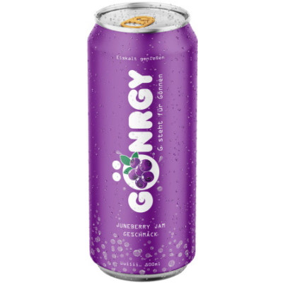 Gönrgy Energy Juneberry Jam 0,5L Dose 