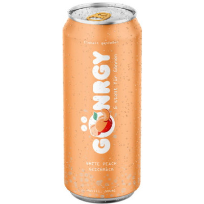 Gönrgy Energy White Peach 0,5L Dose 