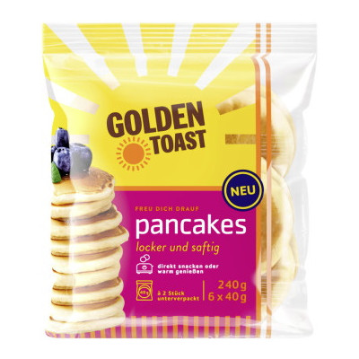 Golden Toast Pancakes 240G 