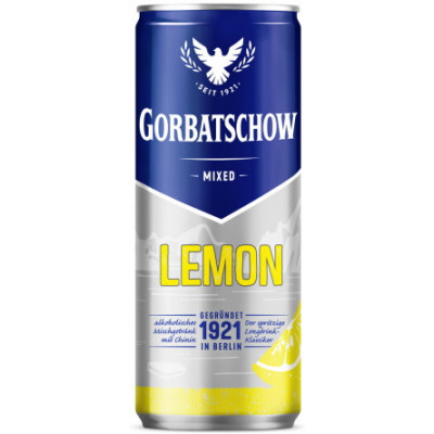 Gorbatschow Wodka & Lemon 0,33L 