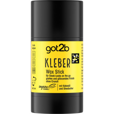 Schwarzkopf got2b Wax Stick Kleber 50G - Abverkauf