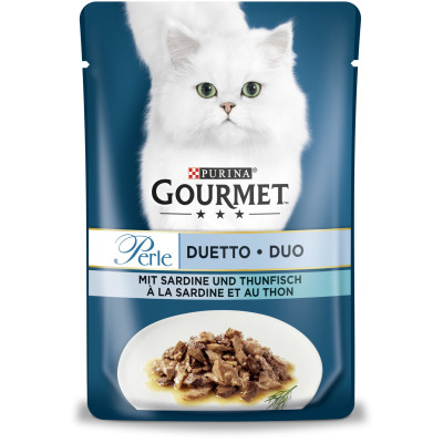 Purina Gourmet Perle Sardine & Thunfisch 85G 