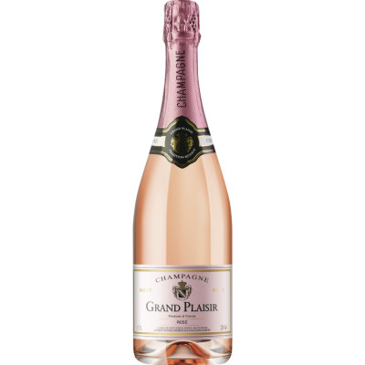 Grand Plaisir Champagne Brut Rosé 0,75L 