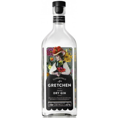 Schladerer Schwarzwald Gretchen Dry Gin 44% 0,7L 