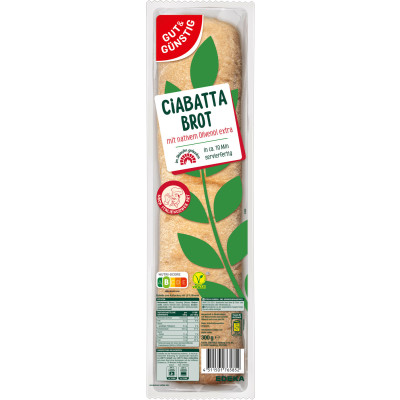 Gut & Günstig Ciabatta Brot 300G 