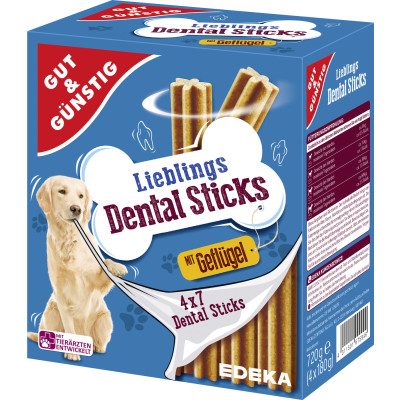 Gut & Günstig Dental Sticks Multipack 4ST 720G 