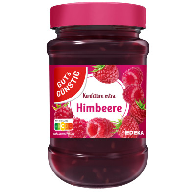 Gut & Günstig Konfitüre extra Himbeere 450G 
