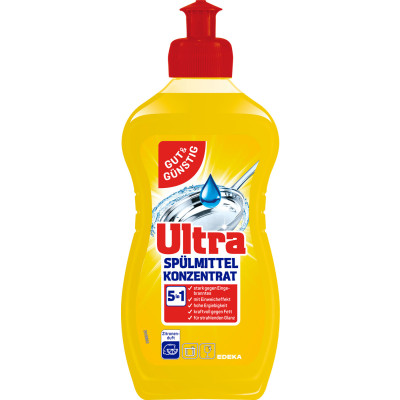 Gut & Günstig Spülmittel Ultra Citrus Konzentrat 5in1 500ML 