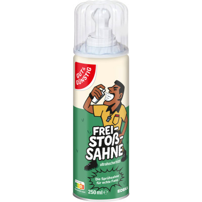 Gut & Günstig Sprühsahne 30% 250ML 