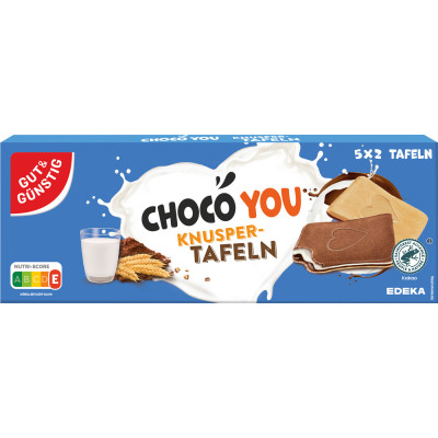 Gut & Günstig Knuspertafeln 5ST 128G 