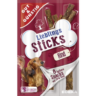 Gut & Günstig Lieblingssticks Rind 8ST 88G 