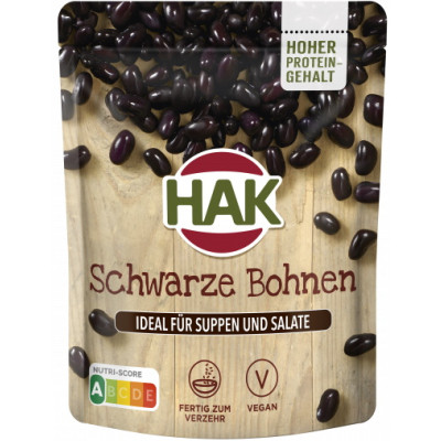 HAK Schwarze Bohnen 225G 