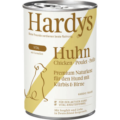 Hardys Vital Huhn mit Kürbis, Birne & Amarant 400G 