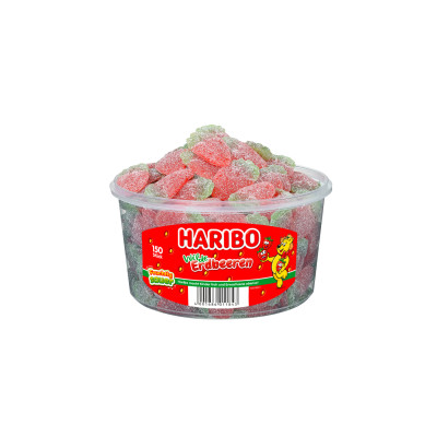 Haribo Wilde Erdbeeren Sauer 150ST 1,2KG 