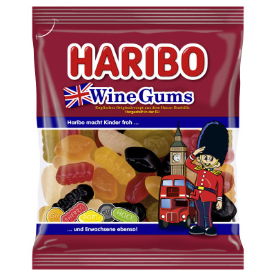 Haribo Wine Gums 175G 