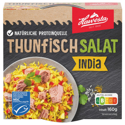 Hawesta Thunfischsalat India 160G 