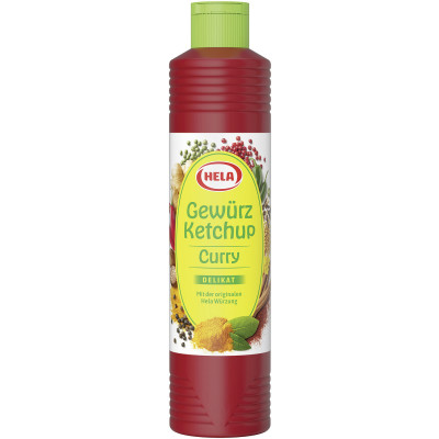 Hela Gewürz Ketchup Curry delikat 800ML 