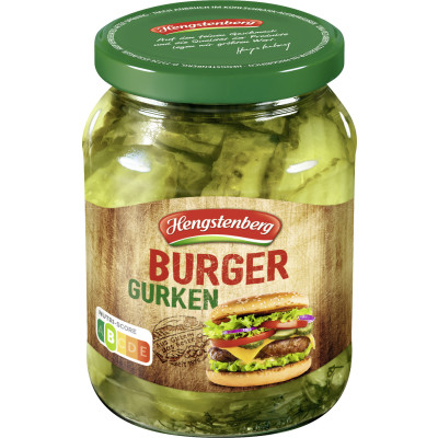 Hengstenberg Burger-Gurken 330G 
