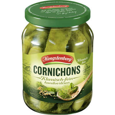 Hengstenberg Cornichons klassisch fein 330G 