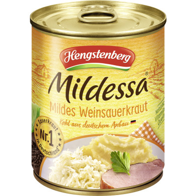 Hengstenberg Mildessa Sauerkraut 810G 