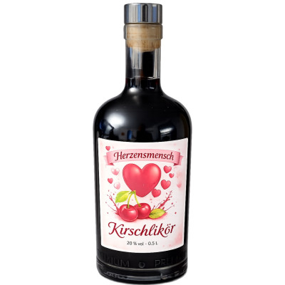 Weis Herzensmensch Kirschlikör 20% 0,5L 