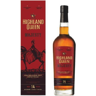 Highland Queen Majesty Single Malt Scotch Whisky 14 Jahre 40% 0,7L 