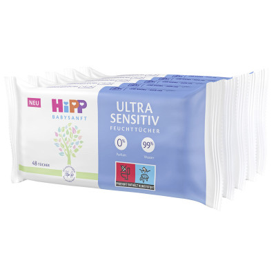 Hipp Babysanft Feuchttücher Ultra Sensitiv 5x 48ST 