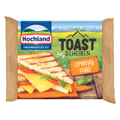 Hochland Toast Scheiben cremig mild 8ST 200G 
