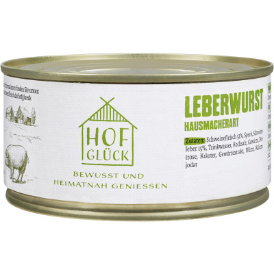 Hofglück Leberwurst Hausmacherart 300G 