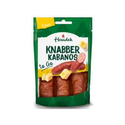 Houdek Knabber Kabanos Käse 80G 
