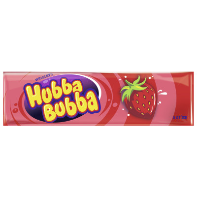 Wrigleys Hubba Bubba Strawberry 5ST 