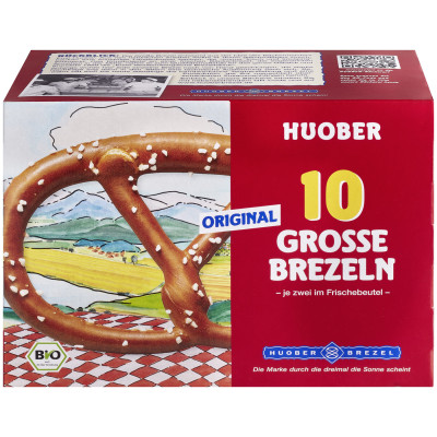 Huober Bio Große Brezeln 10ST 200G 