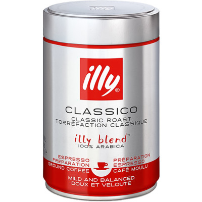 Illy Espresso Classico Mild & Balanced 250G