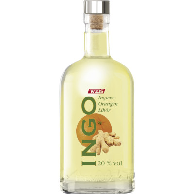 Ingo Ingwer-Orangen Likör 20% 0,5L 