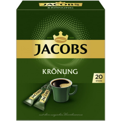 Jacobs Krönung Löslicher Kaffee Sticks 20x 1,8G 