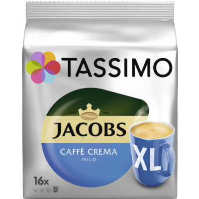 Tassimo Jacobs Caffè Crema mild XL 16ST 128G 