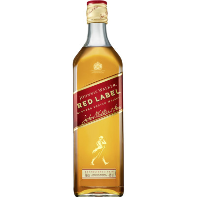 Johnnie Walker Red Label Old Scotch Whisky 40% 0,7L 