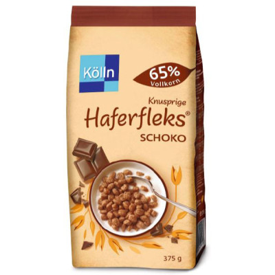 Kölln Knusprige Haferfleks Schoko 375G 