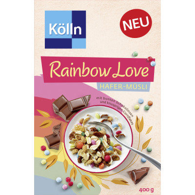 Kölln Rainbow Love Hafer-Müsli 400G 