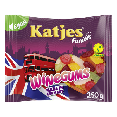 Katjes Family Wine Gums 250G 