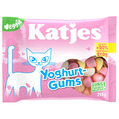 Katjes Yoghurt Gums 210G 