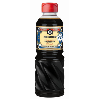 Kikkoman Natürlich gebraute Sojasauce 500ML 