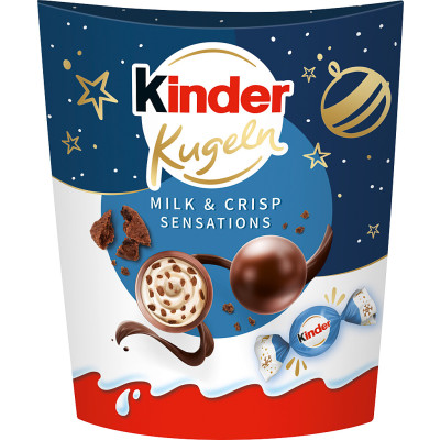 Kinder Kugeln Milk & Crispy Bits Sensation 10ST 90G 